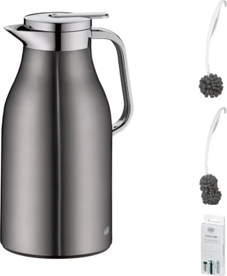 Zdjęcie produktu dla alfi SKYLINE Isolierkanne 1,5l – Vorteilsset mit Reinigungsbürste CLEAN FIX 30 cm