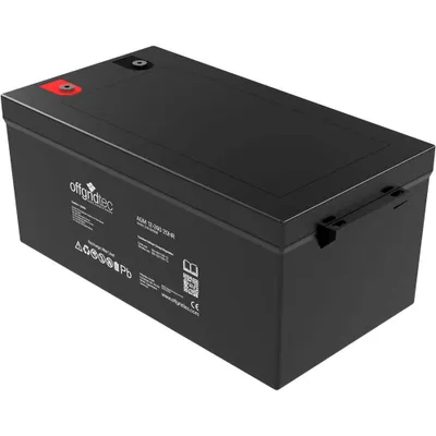 Produktbild von Offgridtec® AGM 260Ah 20HR 12V - Solar Batterie Akku Extrem zyklenfest