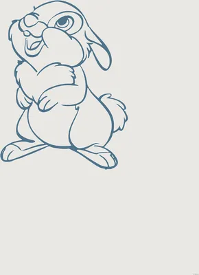 Produktbild von Wandbild - Hey Thumper - Größe 50 x 70 cm