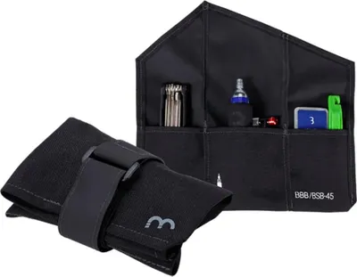 Image de BBB CombiSet RollPack CO2 Sac de pièces détachées Noir 0,55 L