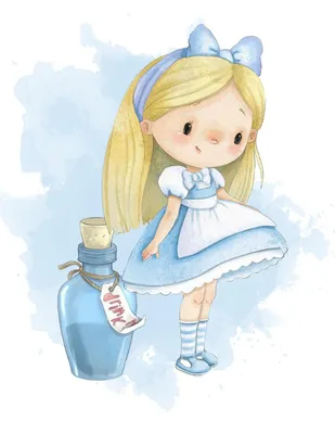 Zdjęcie produktu dla Kinderdruck Alicia - Kolorowa dekoracja ścienna