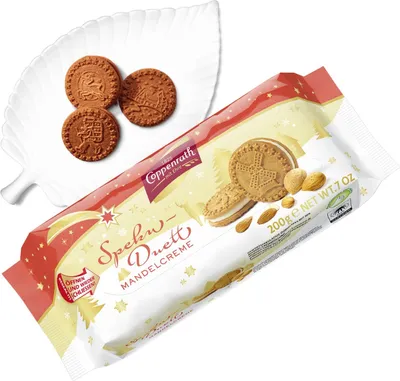 Obrázek produktu pro Coppenrath Double Speku Duett s pikantním křupavým mandlovým krémem 200g