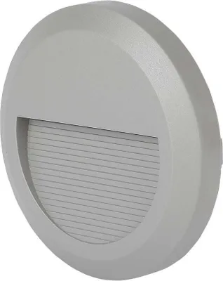 Obrázok produktu pre LED Solution Sivé LED schodiskové svietidlo okrúhle 2W IP65 211319