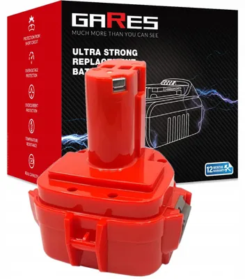 Zdjęcie produktu dla Gares Akumulator do Makita 192695-4 6075DW 191679-9 6012D | 7,2 V 2 Ah Inny | Mocna Bateria do Robot Sprzątający | Wydajny Zamiennik Gares®