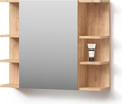 Produktbild von Badspiegelschrank Livinity Fucino Eiche 79.6 x 64 cm, Model 52687