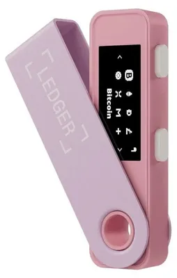 Zdjęcie produktu dla Ledger Nano S Plus, Bitcoin, Dash, Dogecoin, Ethereum, Litecoin, NFT, EAL5+, Pamięć USB portfel sprzętowy, Różowy, Plastik, Stal nierdzewna, USB