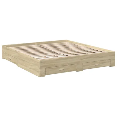 Obrázek produktu pro VidaXL 3280358, Dub, 2,03 m, 2,03 m, 32 cm, 2000 x 2000 mm, 1 kusů