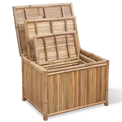 Immagine prodotto di Scatole Portaoggetti Set 3 pz in Bambù