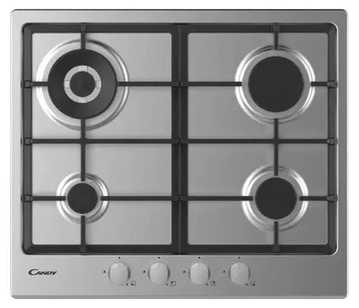Immagine prodotto di Candy Timeless CHG6BR4WX Acciaio inox 60 cm Gas da incasso 4 zone