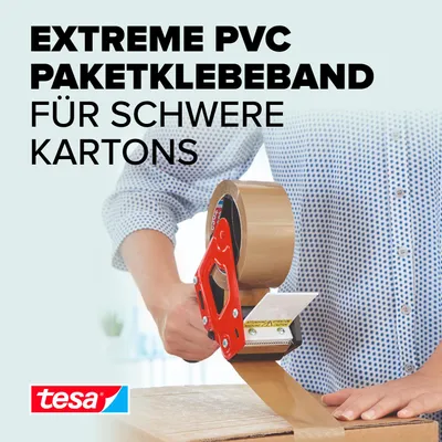 Productafbeelding van TESA verpakkingstape Tesapack® Ultra Sterk, bruin (L x B) 66 m x 50 mm. Inhoud: 3 rollen (51124-08-01)