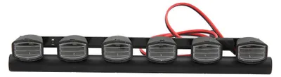 Obrázek produktu pro 1/10 Scale RC Crawler Car Střešní světlo Bar Spotlights Fit pro TRX4 90046 SCX10 Pull Car6LED