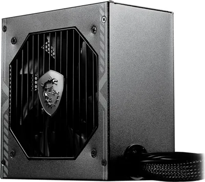 Zdjęcie produktu dla MSI MAG A650BN, 650 W, 100 - 240 V, 50 - 60 Hz, 10 A, 5 A, Aktywne