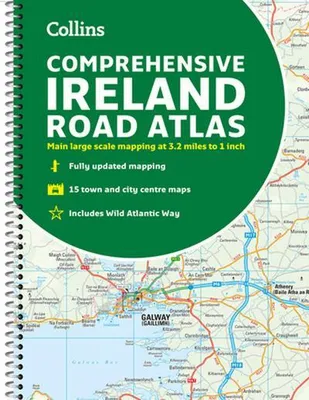 Immagine prodotto di Atlante stradale completo dell'Irlanda