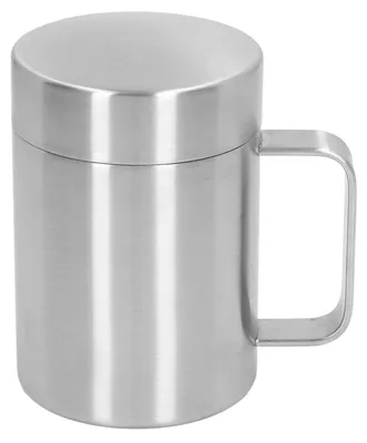 Produktbild von Edelstahl-Kaffeetasse mit Deckel – Isolierbecher aus Edelstahl, 400 ml