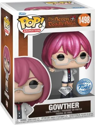 Obrázok produktu pre Figúrka Funko POP the Seven Deadly Sins 1498 Gowther diamond Special Edition Brokatowa