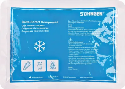 Image de SÖHNGEN® 1003981 Compresse de froid immédiate - 21 x 15 cm, petite, 48 pièces