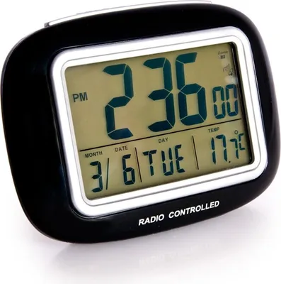 Obrázek produktu pro Budík Digitální teploměr Zobrazení hodin a data Funkce budíku Denver Rec-33