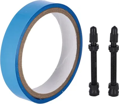 Image de Kit jante et valve Tubeless Weldtite Road & 2 valves
