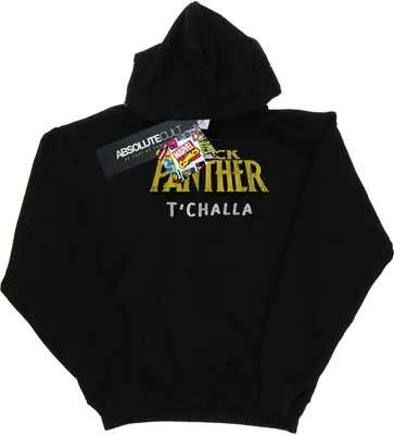 Produktbild von Marvel - "AKA T'Challa" Kapuzenpullover für Herren BI14271 (M) (Schwarz)