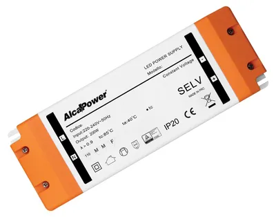 Obrázok produktu pre Alcapower impulzný napájací zdroj 24 V, 200 W, 8,3 A, IP20, vysokoúčinný menič jednosmerného prúdu pre profesionálne a priemyselné použitie.