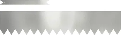 Image de vidaXL Bordure de jardin, 20 pièces, 100 x 0,05 x 20 cm, acier galvanisé
