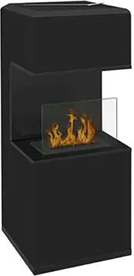 Produktbild von Dmora Ethanol-Kamin Dskorupsk 38x38x100 cm Schwarz, 1.2 L