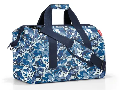 Produktbild von reisenthel allrounder L Reisetasche Sporttasche Tasche flora blue MT4116