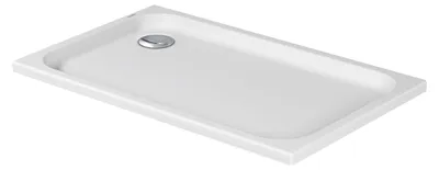 Produktbild von Rechteck-Duschwanne D-CODE weiß 1200x700x85mm 1200 x 700 x 85 mm