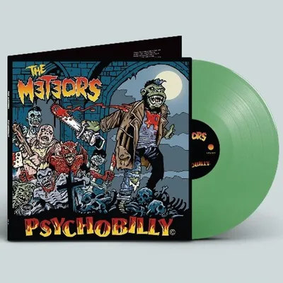 Obrázek produktu pro The Meteors - Psychobilly (Reissue) (Green Transparent Coloured) (LP)