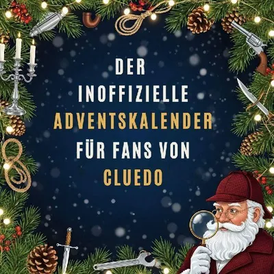 Produktbild von Der inoffizielle Adventskalender für Fans von Cluedo
