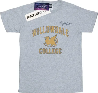 Produktbild von Disney - "Onward Willowdale College" T-Shirt für Herren BI44013 (XXL) (Grau)