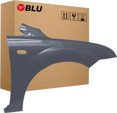 Image de BLU Aile Compatible avec Ford FOCUS MK2 II 2MWE Droite Grau Magnum Grey | 2004-2008 | Avant | Peint| Prêt à Monter | Galvanisé