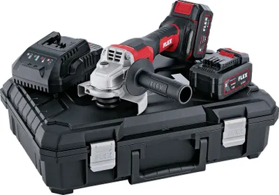 Produktbild von Flex Akku-Winkelschleifer L 125 18.0-EC LD 2 Akkus 18 V 5 Ah, 125mm (530496)