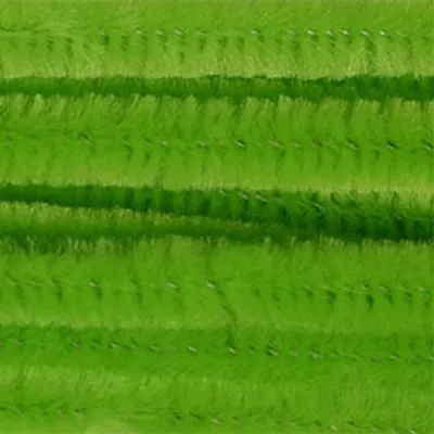 Produktbild von Pfeifenputzer zum Basteln, 8mm x 50cm, 10 Stk. Erhältlich in 25 Farben, Farbe:Hellgrün