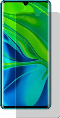 A screen protector is shown on a smartphone.