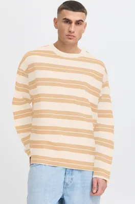 Produktbild von !SOLID SDPEACE Herren Sweatshirt Pullover Sweater 100% Baumwolle oversize