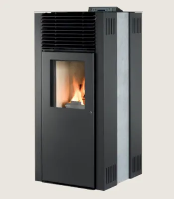 Image de Poêle à granulés 5.5kw noir - Supra - LEIOS7PIERRE -