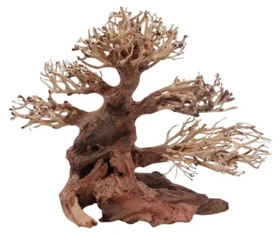 Produktbild von Classic Bonsai Baum M 23x10x17 cm Wurzel Holz Aquarium Deko Aquascaping