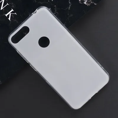 Produktbild von Mobigear Colors Alcatel 1S (2019) Hülle Flexibles TPU Backcover - Weiß