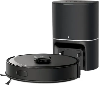 Image de Aspirateur robot – Avec fonction serpillère – Puissance d'aspiration de 5300 Pa – Station de vidage automatique – Navigation LiDAR