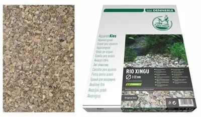 Productafbeelding van Dennerle Natural Gravel Rio Xingu aquariumgrind 2-22 mm | 5 kg