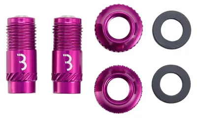 Produktbild von Bbb Corecap Ventilkappe 2 Einheiten Rosa  Rosa One Size