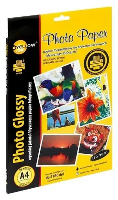 Zdjęcie produktu dla Papier fotograficzny A4 błyszczący 200 g/m2 20 arkuszy