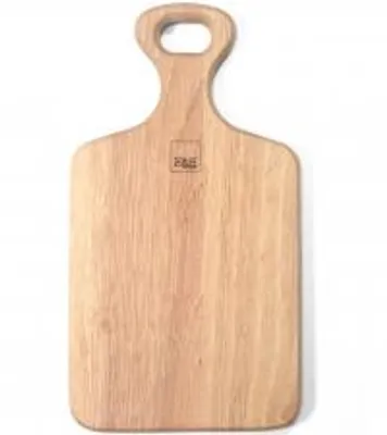 Produktbild von H&H Schneidebrett aus hellem Holz, 30 x 15 cm