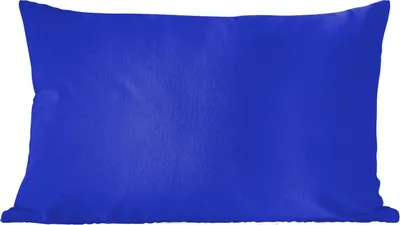 Produktbild von MuchoWow® Zierkissen Sofakissen Wohnzimmer Dekokissen 50x30 cm Blau - Einfarbig - Dunkelblau - Wohnzimmerdekoration - Polster mit Photo