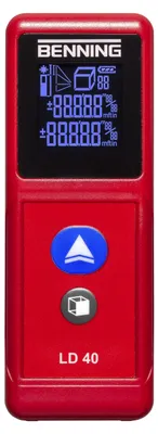 Imagen del producto de Benning LD 40: Telémetro láser con un alcance de 40 metros