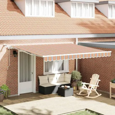 Immagine prodotto di Tenda Retrattile Multicolore 400 × 300 cm Poliestere e Metallo