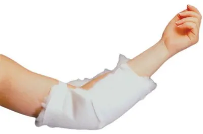 Immagine prodotto di Gomitiera Behrend, pelle antidecubito, velcro, 1 pezzo