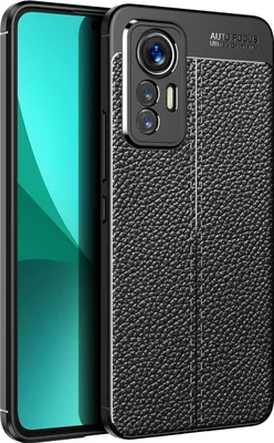 Produktbild von Mobigear Luxury  Xiaomi 12 Lite Hülle Flexibles TPU Backcover - Schwarz