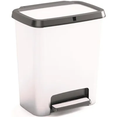 Image de KIS Compatta Style Pedal Bin - 25 l - 38 x 28 x 43 cm